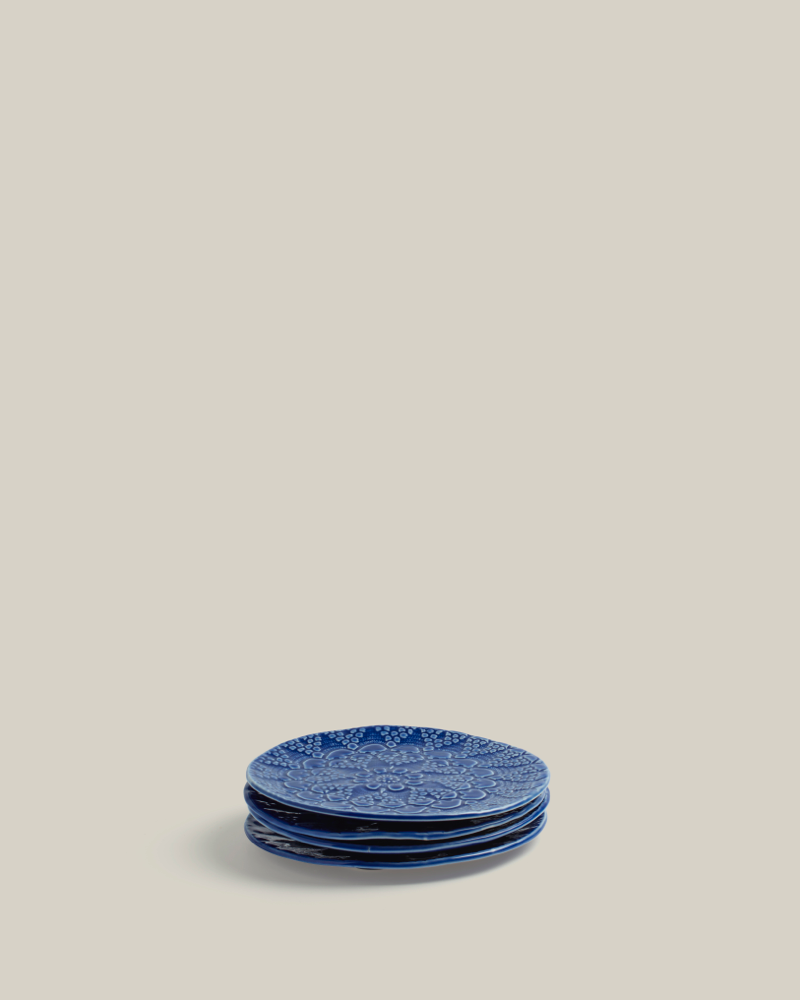 Blanca majorelle s - set of 4 plates