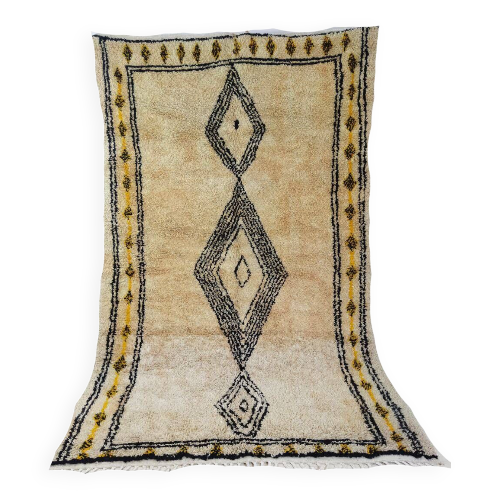 Handmade Moroccan Berber rug 300 X 183 CM