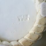 Openwork and braided ceramic pot cover