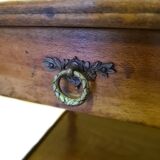French Walnut Plant Table With Drawer, Mid 19th Century