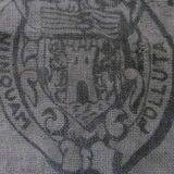 Jute bags printed old