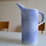 Ceramic vase pitcher signed