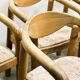Ensemble de six chaises en pin Rainer Daumiller, années 1970