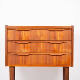 Table de chevet danoise en teck, années 1960