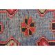 1970s Vintage Turkish Hand-Knotted Wool Cotton Red Runner Rug 145x278