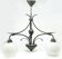 Chandelier du milieu du siècle, Pologne, années 1970