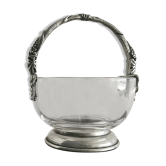 Old cup in Freitas glass and tin and dores