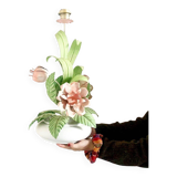 Porcelain Roses Lamp