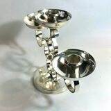 Candleholders arabesque model, Christofle collection Gallia