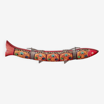 Indian fish-shaped serving cutlery