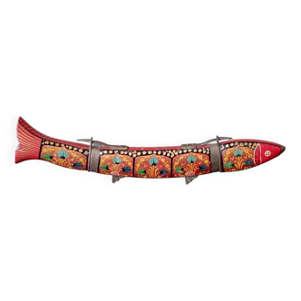 Indian fish-shaped serving cutlery
