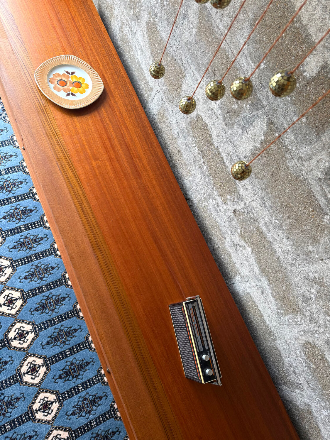 Vintage Scandinavian teak sideboard, 1960.