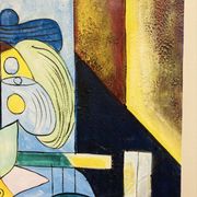 "Tableau 'The Seated Woman' by Pablo Picasso painted in 1937."