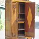 Art deco cabinet, wooden cabinet, vintage storage unit