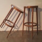 Pair of Baumann bar stools