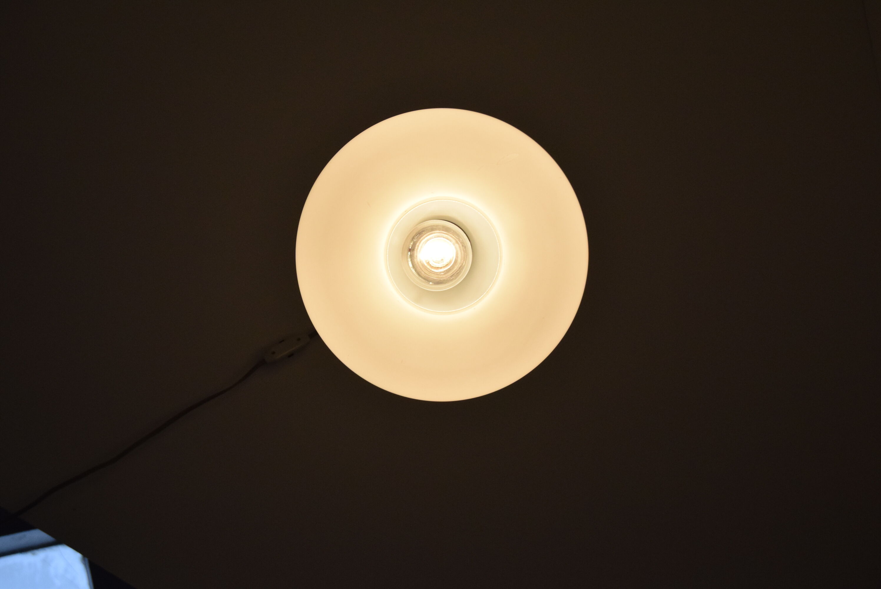 Mid-century glass pendant,1960's