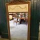Louis XVI overmantel mirror with cherubs from the XIXth century