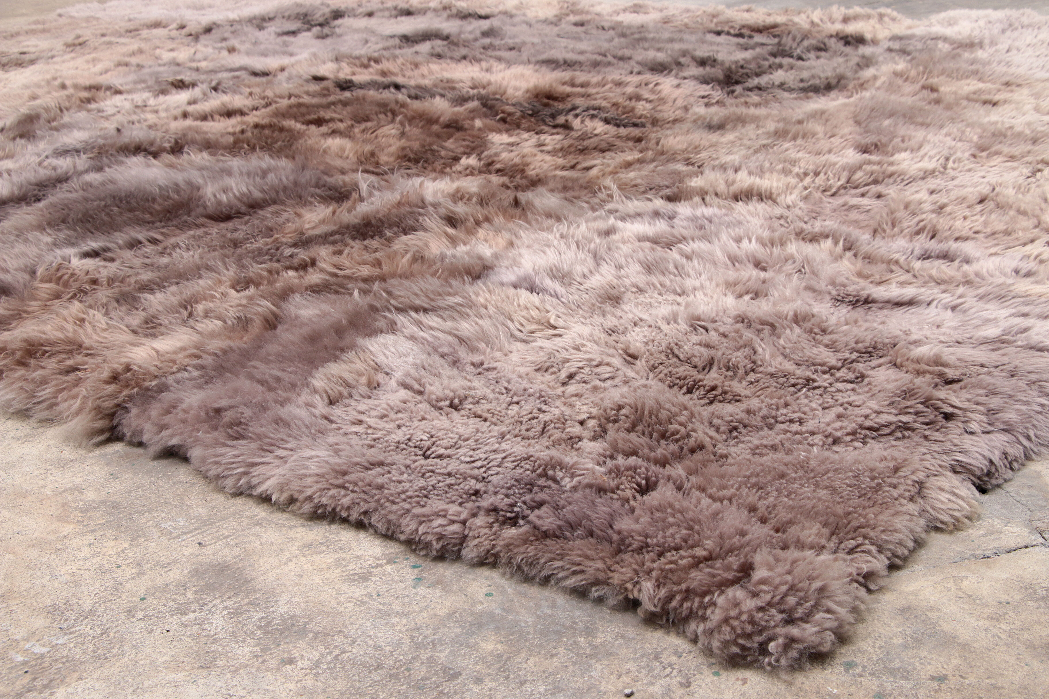 Lambswool rug brand Taiga Lambert, 1970 Germany