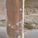 Porte mouluré avec cadre xix eme