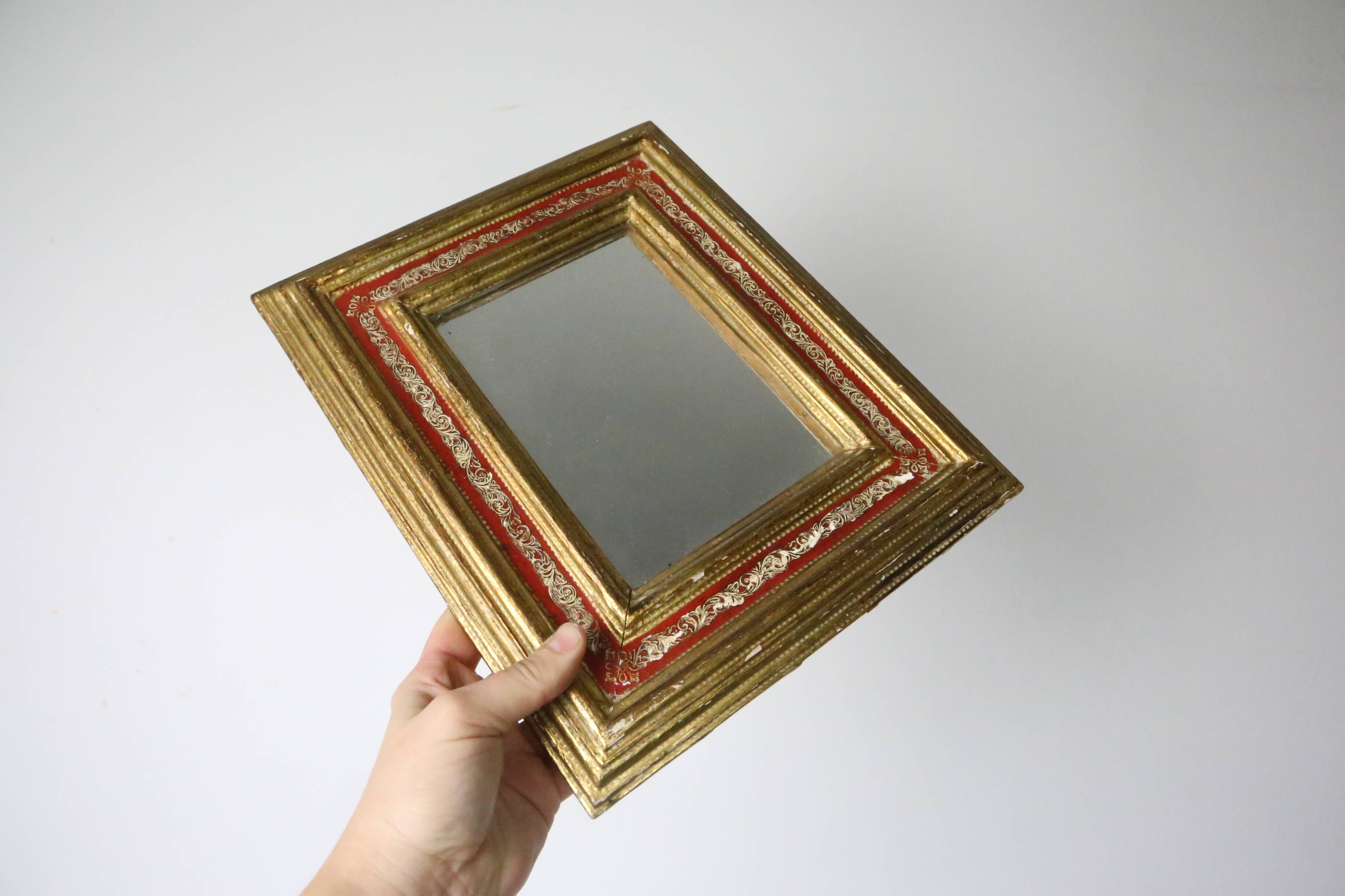 Antique mirror from the early 20th century