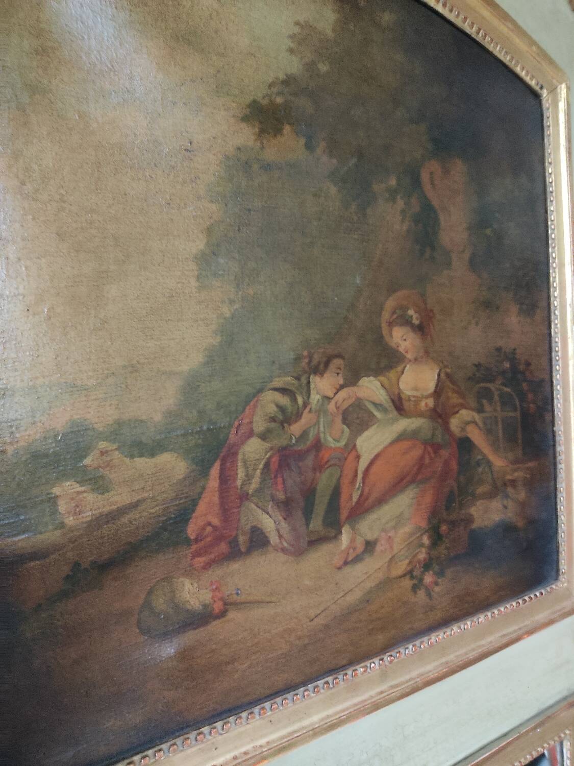 Large 19th-century trumeau