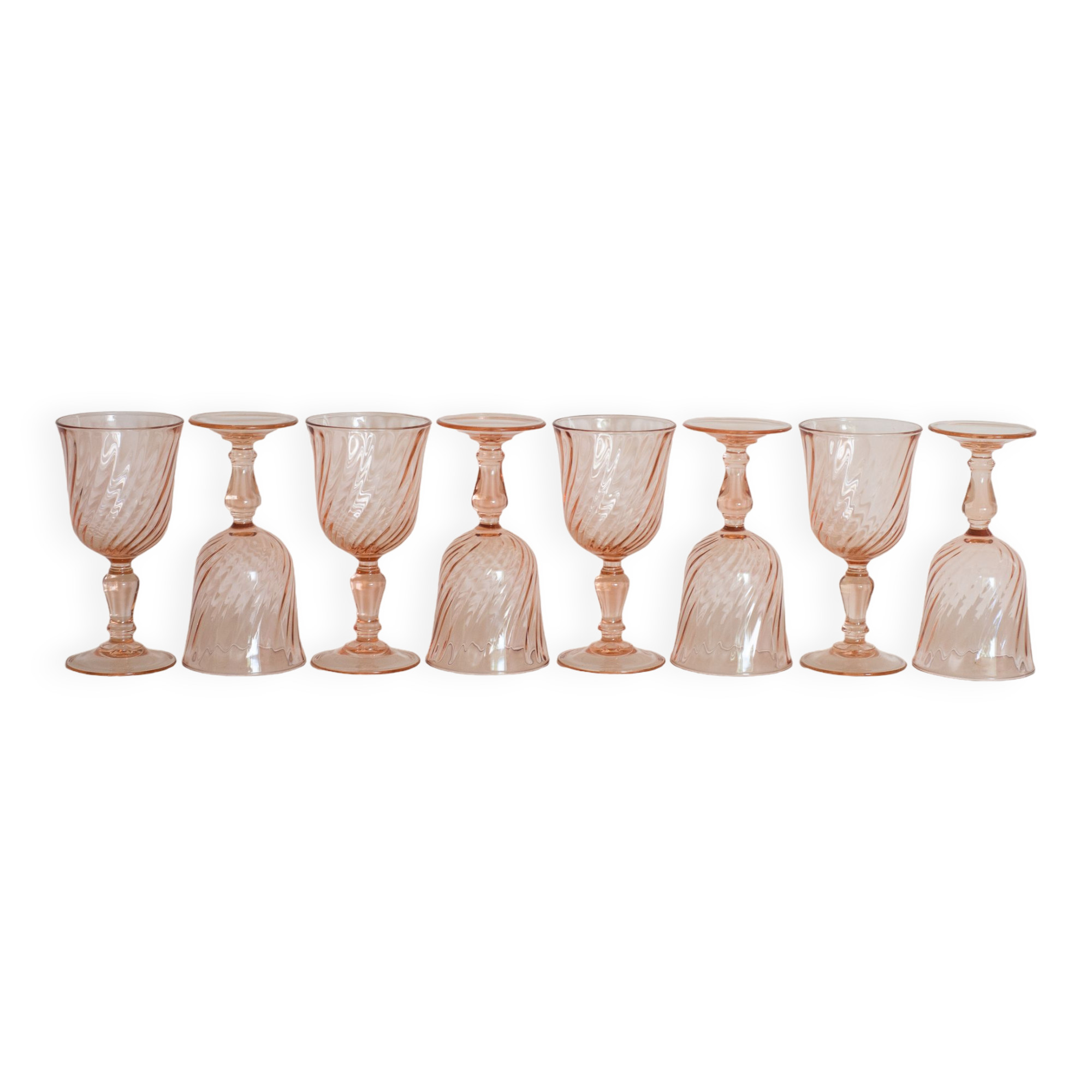 Set of Rosaline glasses