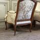 Pair of large Louis XV armchairs stamped Nicolas Quinibert Foliot, Paris, 18th century