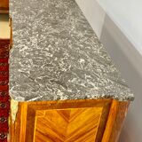 Transition Style Inlaid Chest of Drawers