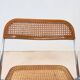 Ensemble de 5 chaises « Plia » par Giancarlo Piretti pour Castelli