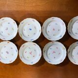 Meissen porseleinen thee- en koffieservies 'Scattered Flowers': 40-delige s