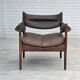 Années 1970, design danois par Kristian Vedel, fauteuil modèle "Modus".