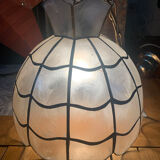 Mother-of-pearl and brass suspension