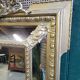 Large framed mirror from the 19th century