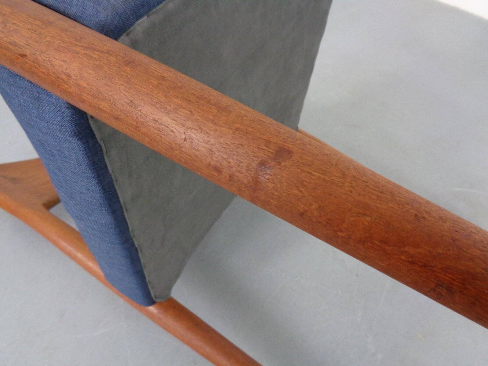 Model 308 Chair by Arne Hovmand-Olsen for Mogens Kold, 1956