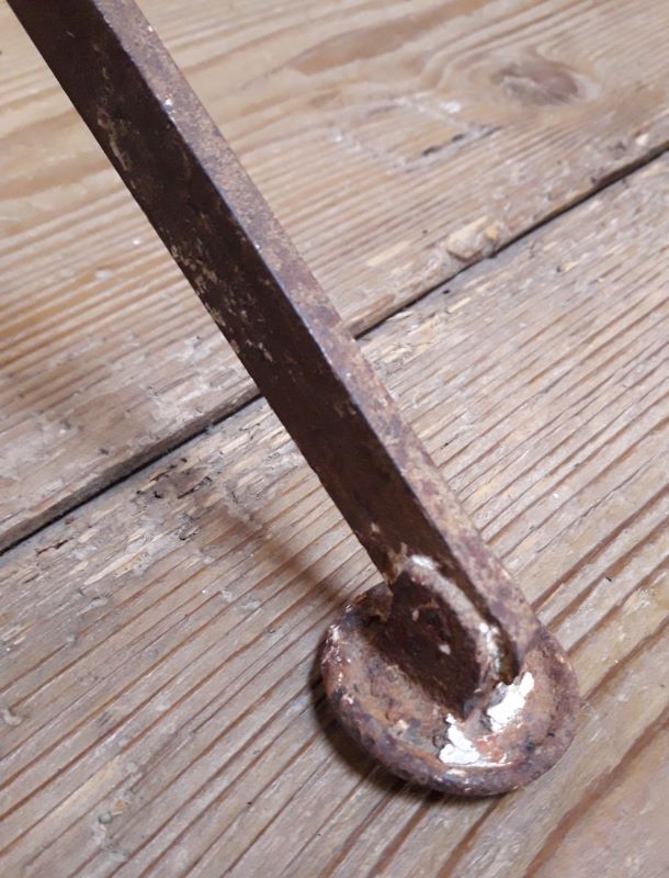 Pedestal table, wrought iron garden table