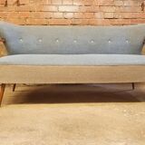 Cocktail set pair of armchair and its sofa 1960