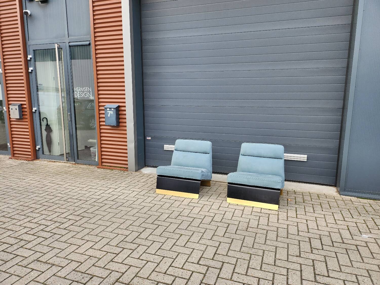 Baxter - Greta chair in Kashmir leder - set of 2