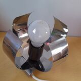Lamp space age aluminum 70s