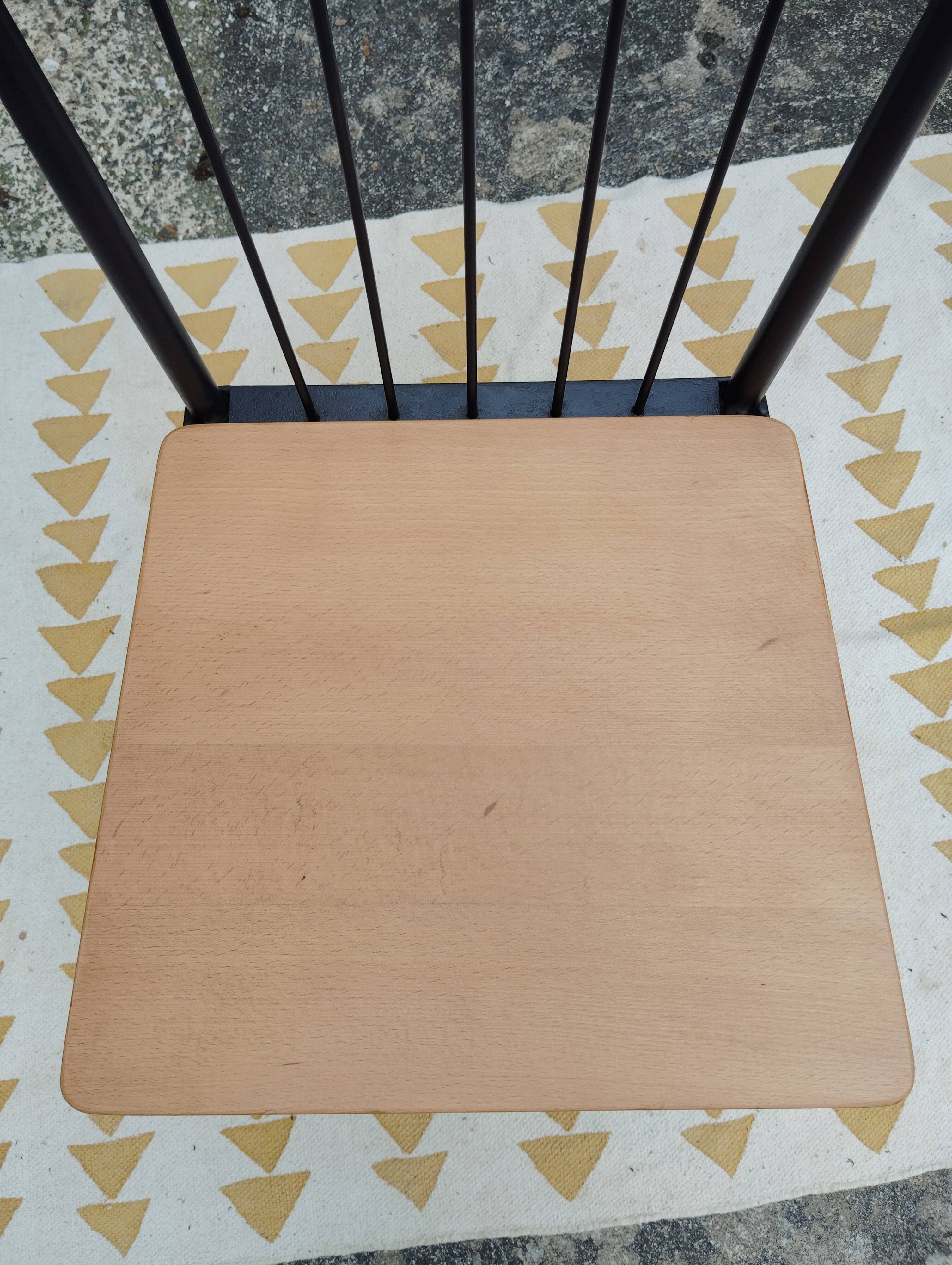 Set of 4 Colette Gueden chairs