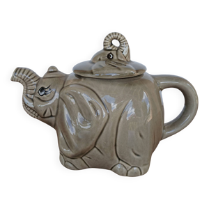 Théière vintage en - gris