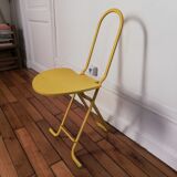 Metal folding chair