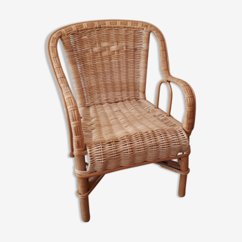 Rattan children's chair