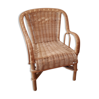 Rattan children's chair
