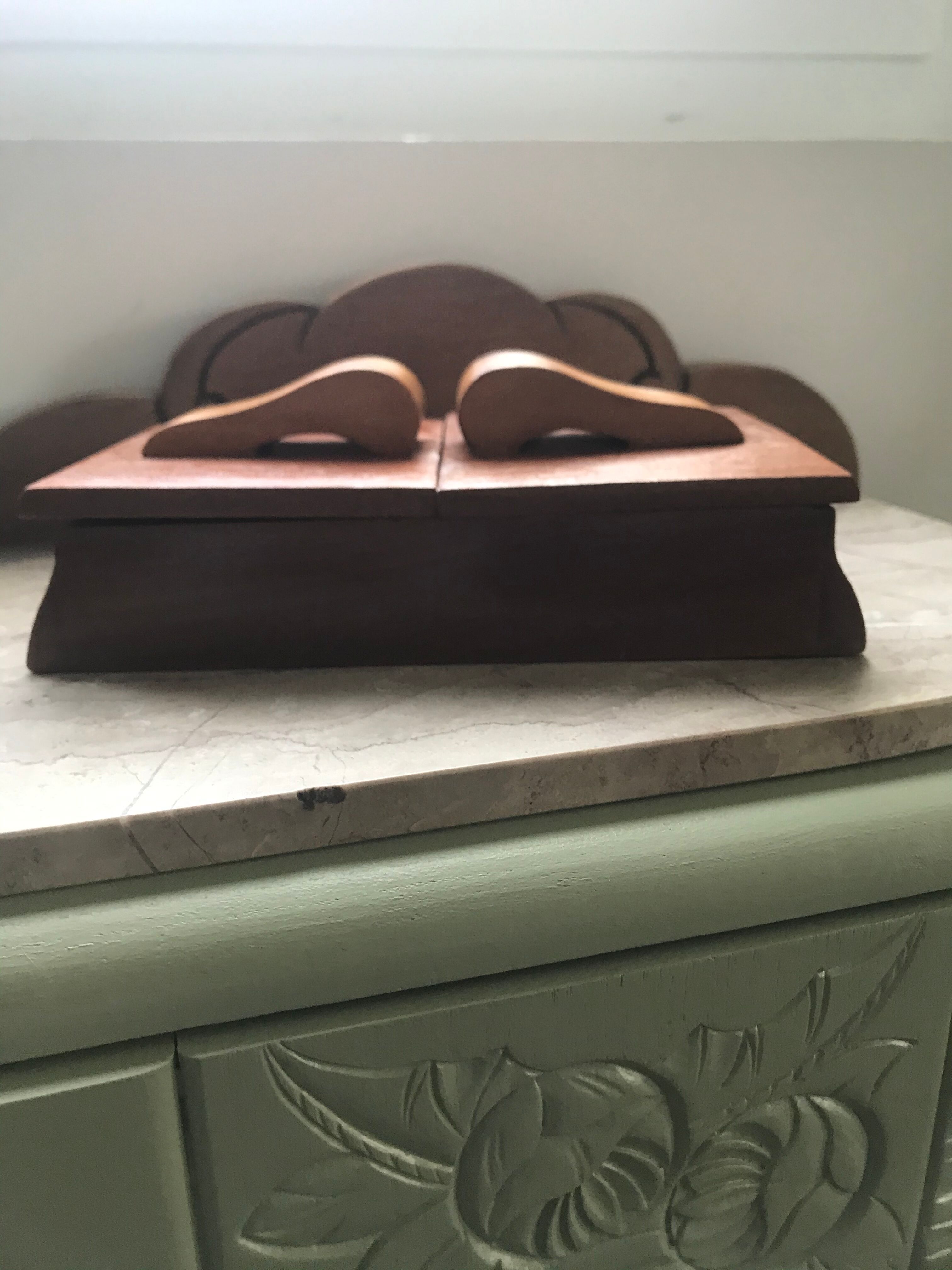 Art Deco jewelry box