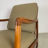 Rocking chair model 166 "senator" by Ole Wanscher for France and Daverkosen, Denmark, 1960s