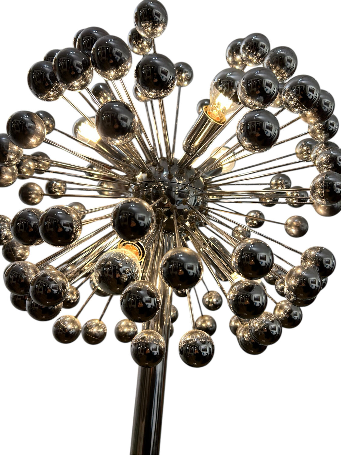 Sputnik Space Age floor lamp, 1970s