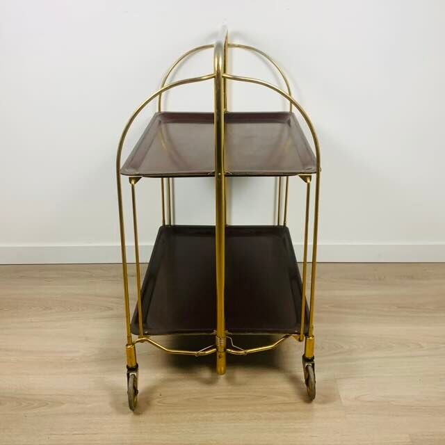 Gerlinol folding bar trolley from the 60s