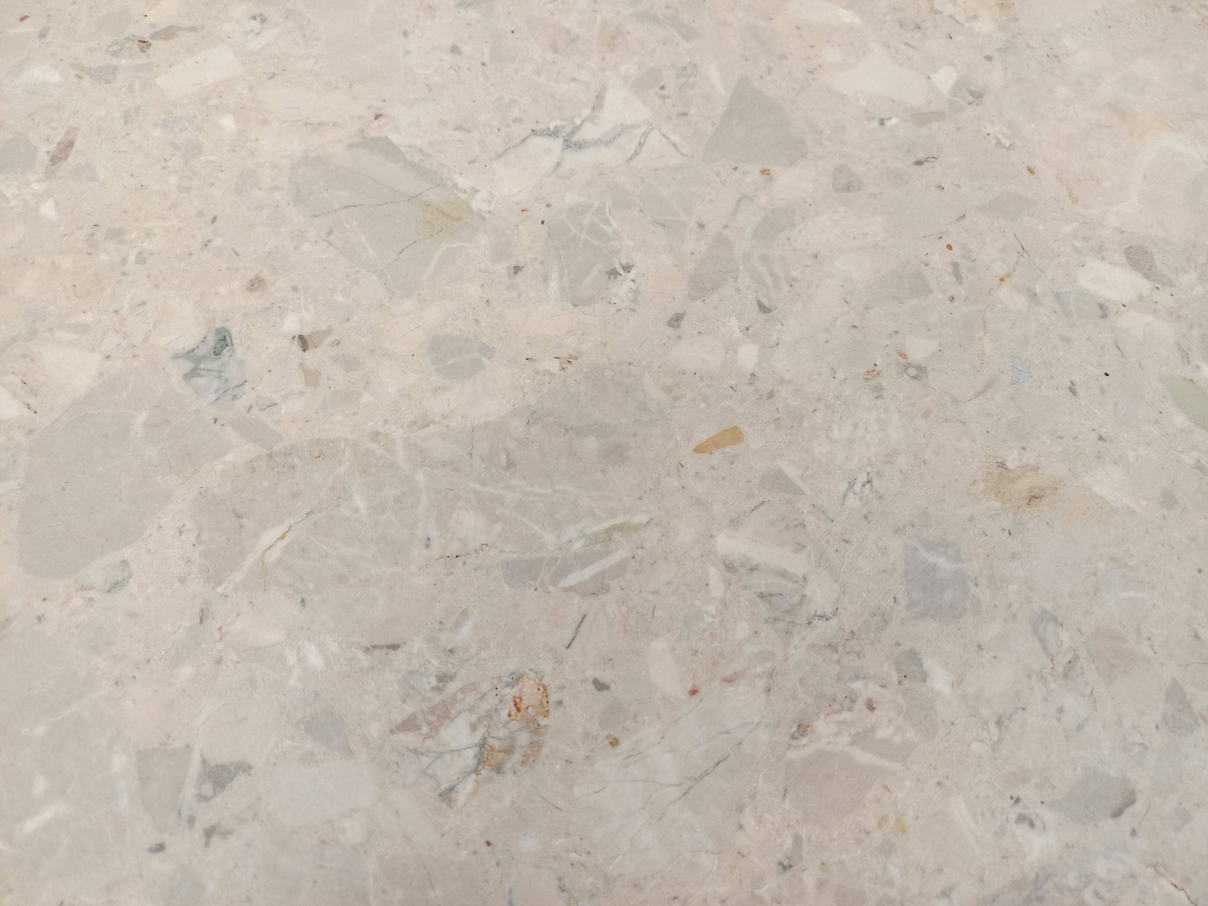 Vintage 70s 80s Octagonal Marble Dining Table