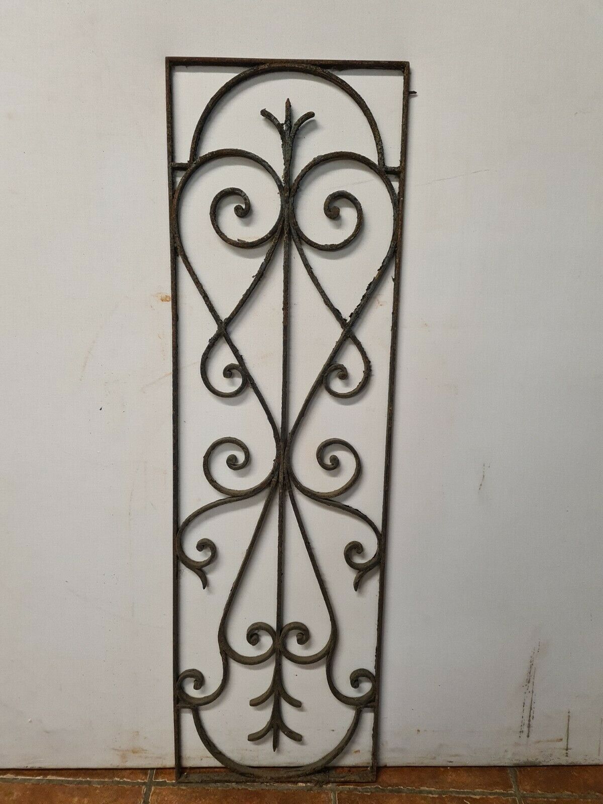wrought iron grid