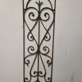 wrought iron grid